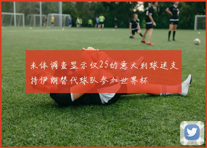 米体调查显示仅25的意大利球迷支持伊朗替代球队参加世界杯